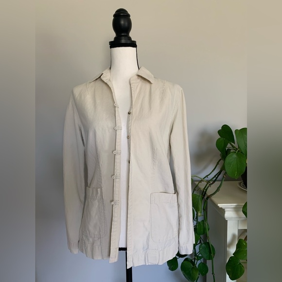 J. Jill Jackets & Blazers - D O N A T E D J Jill size small tan jacket EUC 🌼
